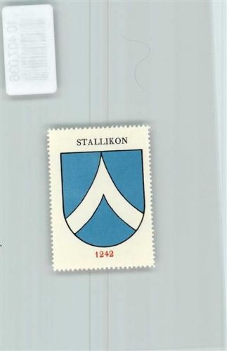 Stallikon Vignette Wappen Kaffee Hag 1920-1940