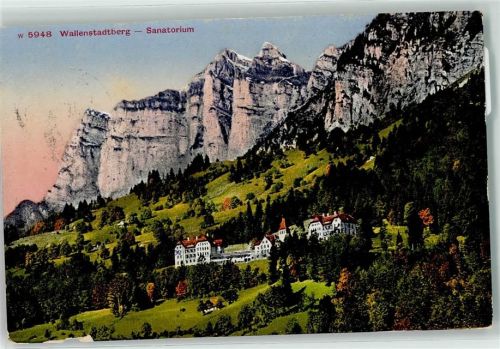 8881 Walenstadtberg Gebrauchsspuren Sanatorium
