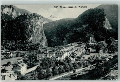 Thusis 1907 Viamala