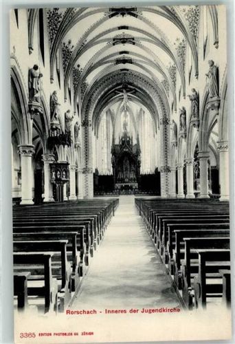 9400 Rorschach - Inneres der Jugendkirche