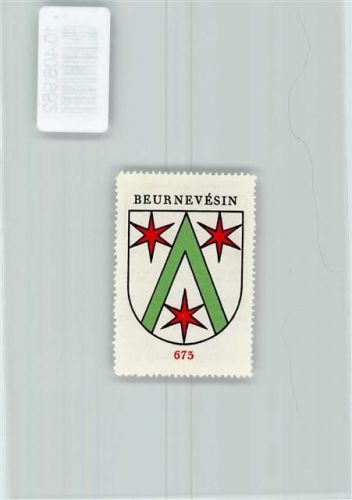 Beurnevésin Vignette Wappen Kaffee Hag 1920-1940