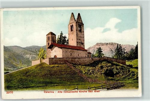 Clavadel 1910 Romanische Kirche San Gian