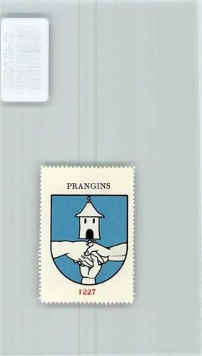 Prangins Vignette Wappen Kaffee Hag 1920-1940