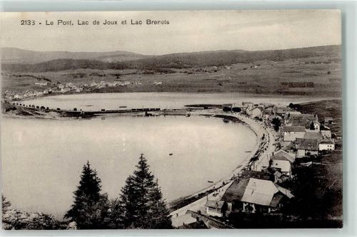 Le Pont Lac de Joux lac Brenets