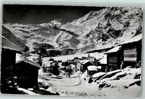 Saas-Fee Feegletscher Winter