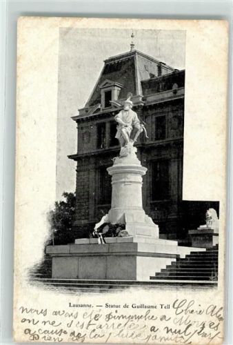 Lausanne 1902 Statue de Guillaume Tell