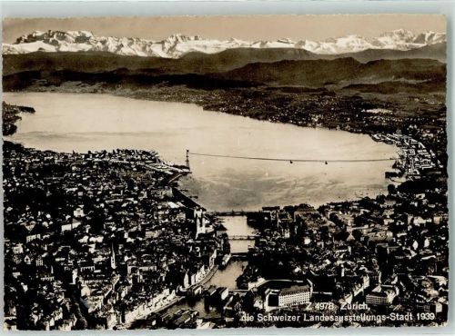 Zürich 1939 Schweizerische Landesaustellung Stadt Zürich