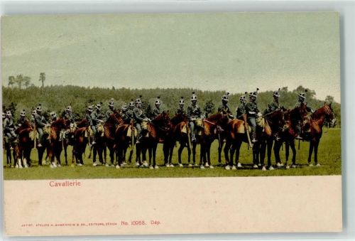 Bülach 1913 Cavallerie Ort lt. Stempel