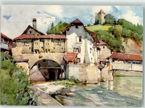 Fribourg sign. Marc