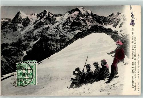 Schilthorn Mürren Gipfelsteiger