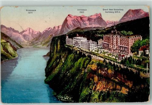 Seelisberg 1911 Grand Hotel Sonnenberg