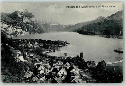 8872 Weesen - Leistkamm Alvierkette See