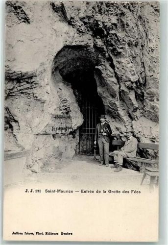 St-Maurice Entreer de la Grotte aux Fees