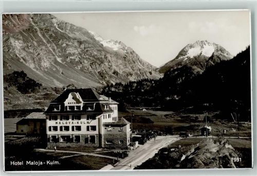 Maloja Hotel Maloja Kulm