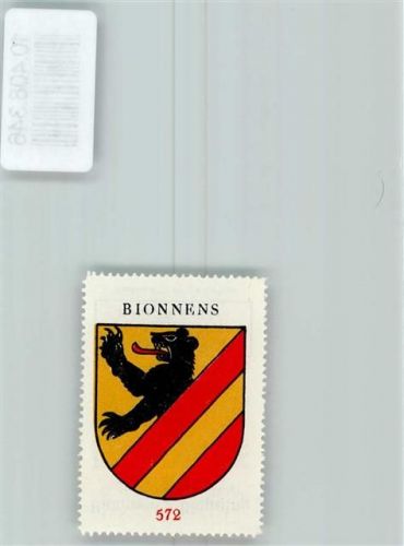 Bionnens Vignette Wappen Kaffee Hag ca 1920-1940 Bär