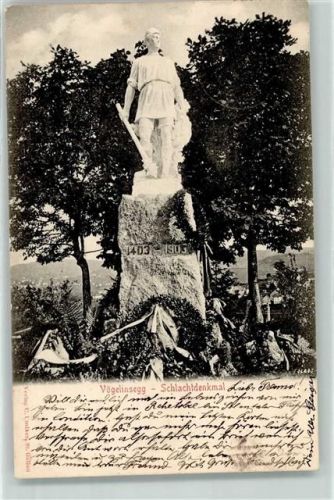 Vögelinsegg 1904 Schlachtdenkmal
