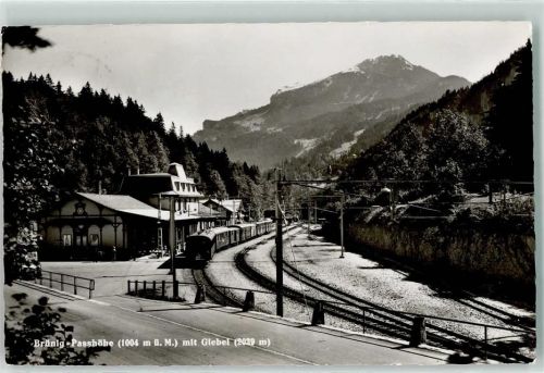 Brünig Brünigbahn Giebel