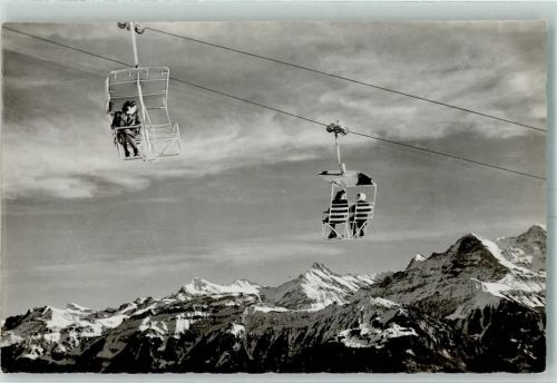 Beatenberg Sesselbahn Niederhorn Alpen
