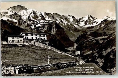 Schynige Platte Bergbahn Hotel