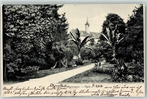 8265 Mammern 1905 Gebrauchsspuren Park