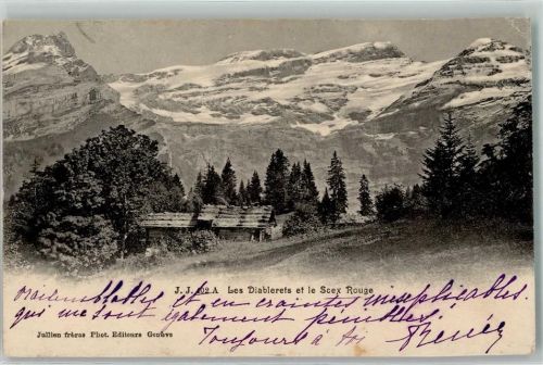 Les Diablerets 1906 Scex Rouge