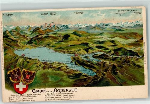 9320 Arbon - Vogelschau Bodensee