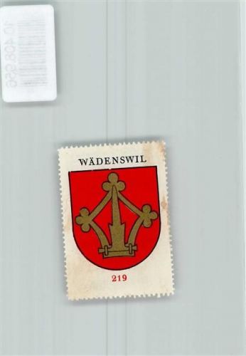 Wädenswil Vignette Wappen Kaffee Hag ca 1920-1940