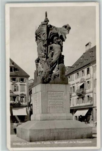 La Chaux-de-Fonds Monument de la Republique