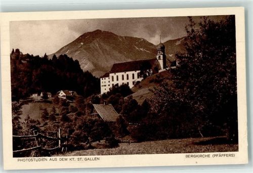 7312 Pfäfers Gebrauchsspuren Bergkirche