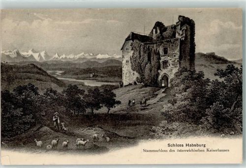 Habsburg Schafhirte mit Herde