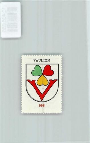 Vaulion Vignette Wappen Kaffee Hag ca 1920-1940 Kleeblatt