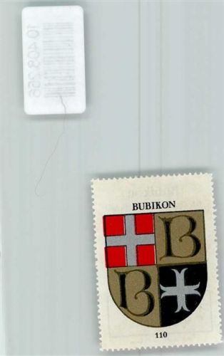 Bubikon Vignette Wappen Kaffee Hag ca 1920-1940