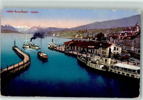 9400 Rorschach - Schiffe im Hafen
