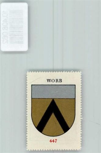 Worb Vignette Wappen Kaffee Hag ca 1920-1940