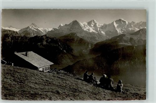 Niederhorn Berghaus Eiger Mönch Jungfrau