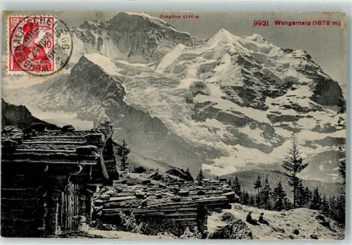 Wengernalp 1909 Jungfrau
