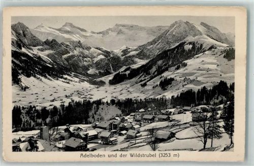 Adelboden BE 1912 Wildstrubel