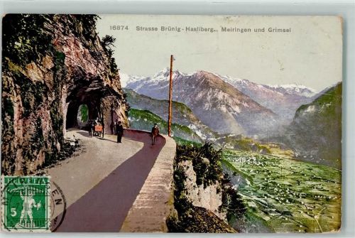Brünig 1911 Meiringen Grimsel
