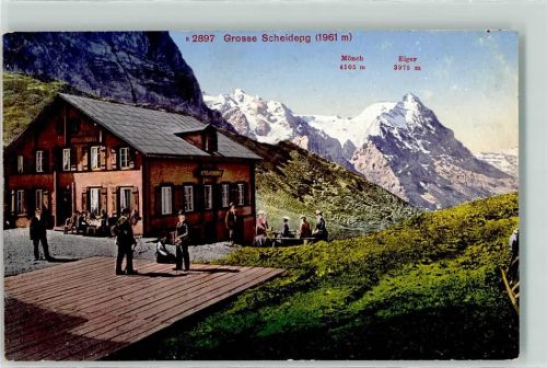 Grosse Scheidegg Gasthaus Mönch Eiger