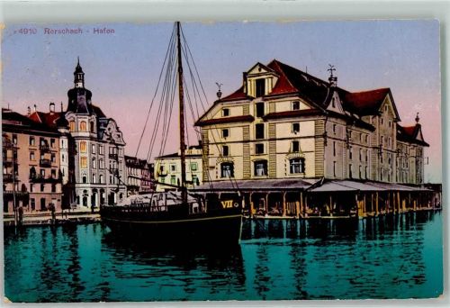9400 Rorschach - Hafen Segelschiff
