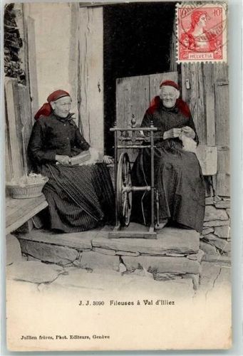Val-d'Illiez Spinnerinnen