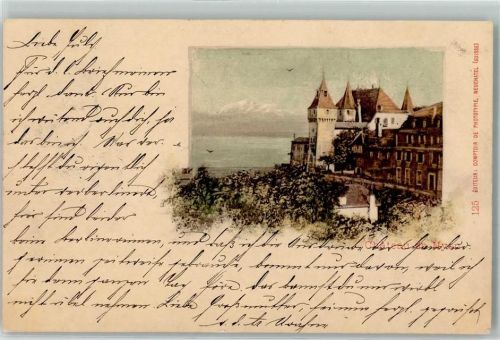 Nyon 1899 Schloss