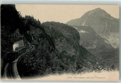 Brünig Brünigbahn Wylerhorn