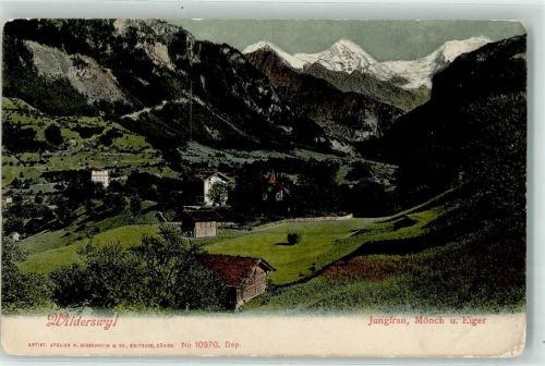 Wilderswil Eiger Mönch Jungfrau