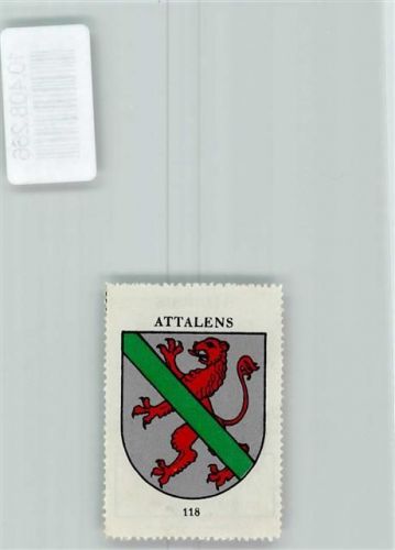 Attalens Vignette Wappen Kaffee Hag ca 1920-1940 Löwe