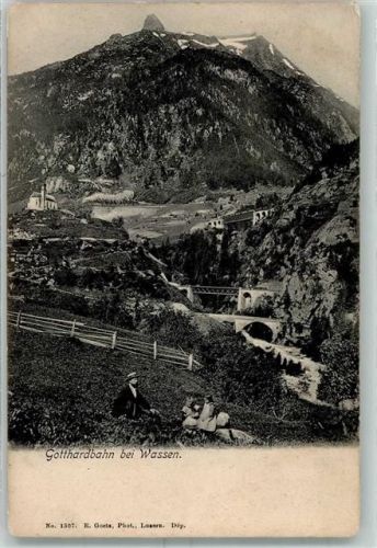 6484 Wassen UR - Gotthardbahn