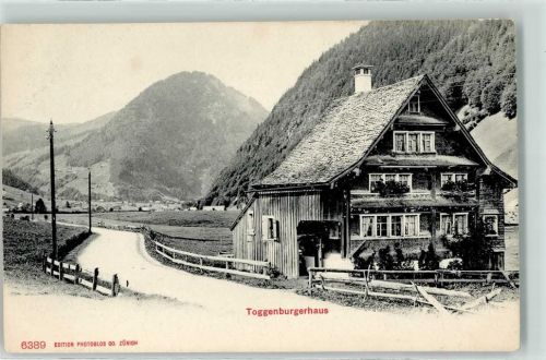 Zürich Toggenburgerhaus Ort lt. Verlag