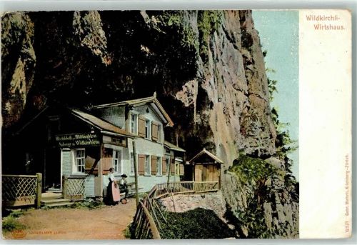 Schwende 1906 Wildkirchli Gasthaus