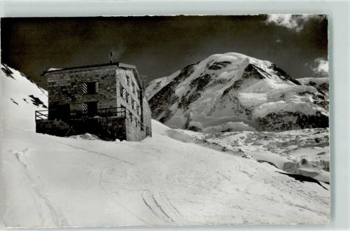 Monte Rosa Hütte Hüttenstempel Lyskamm
