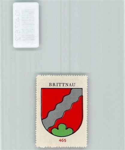 Brittnau Vignette Wappen Kaffee Hag 1920-1940